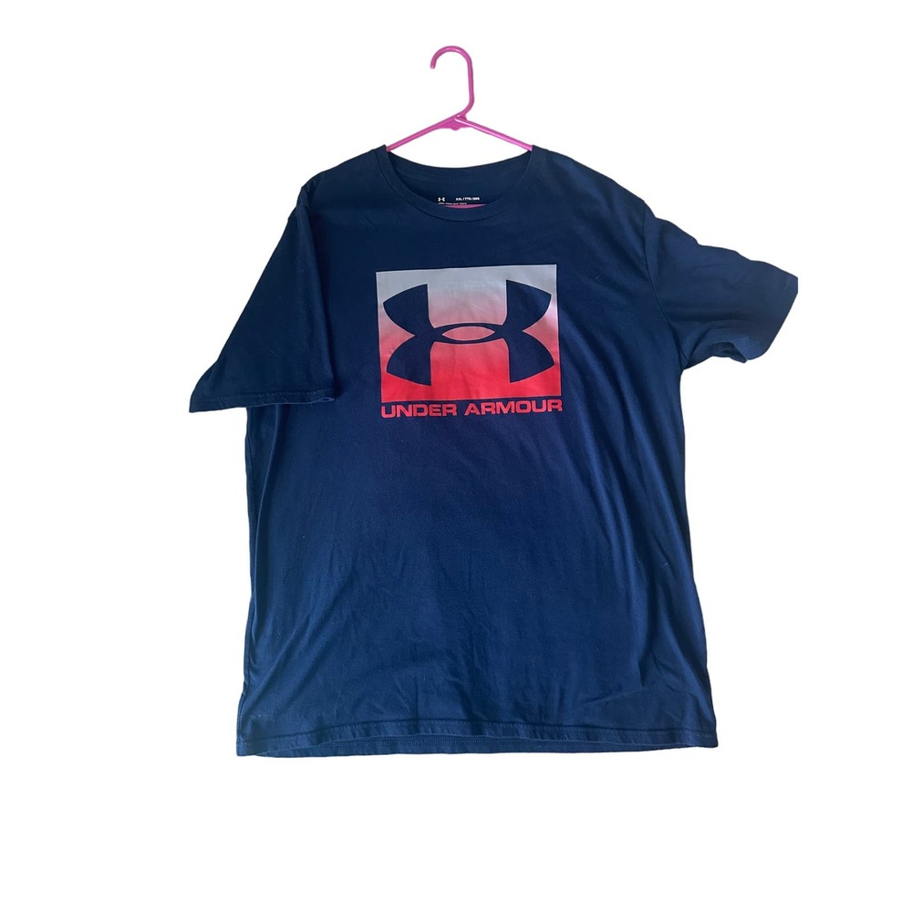 Under Armour- Men's T-Shirt - Navy Size XXL
